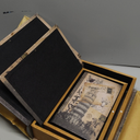 Book Safe - 3 Pack False Hollow Books, Hollowed Out Decorative Art Books with Secret Hidden Compartment Box - Hide Jewelry, Money, Valuables and More - Leaning Tower by Pisa Design
