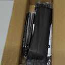 Kitsure Shoe Rack - 3-Tier Shoe Organizer, Shoe Rack for Closet, Entryway, Bedroom, Easy- Assembly Storage Shelf with Side Handles, 27.6" Wide - 3 Tiers, Black