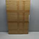 Wood Folding Chair Foldable Chair with Padded Seats Folding Chair for Dining Wooden Folding Chairs with Cushion Suitable for Indoor and Outdoor (Cream)