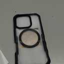 CENHUFO Magnetic Privacy for iPhone 16 Pro Case [Compatible with Magsafe] Full Body Phone Case Built-in 9H Tempered Glass Privacy Screen Protector and Camera Lens Cover, Shockproof Bumper - Black