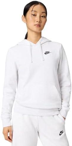 Nike Women's Sportswear Club Fleece Pullover Hoodie, Small