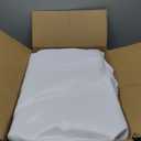 Fitable White Tablecloths for Rectangle Tables, 6 Pack - 70 x 120 Inches - Reusable and Washable Table Clothes for 6-8 Ft Tables, Polyester Fabric Table Covers for Wedding, Party, Banquet