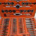 110 Piece Tap and Die SetSAE&METRICThreading Tool Set With Storage Case | Metric Tap and Die Set | Rethreading Kit | Tap Set | Tap and Die Kit