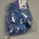 Ophestin Womens Sexy 2 Piece Club Outfits Set Floral Print Camisole Crop Top Mini Skirt with Slit (Blue)