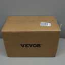 VEVOR Water Distiller, 304 Stainless Steel Countertop Water Stiller, 0.3Gal/H, 0-99H Timing Dual Temp Display, 1.1Gal Distilled Water Maker Machine, Glass Carafe, 3 Carbon Bags, Citric Acid Powder