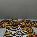 Morph Tiger Costume for Women, Animal Print Full Bodysuit Jumpsuit, Tiger Romper Catsuit for Halloween Party, Shoes Not Included, Large 