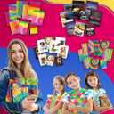 New Generation  Tie Dye - Composition Notebooks, 80 Sheets / 160 Pages Wide Ruled pages Comp Book, Durable Laminated covers with Assorted Fashion Eye-Catching Designs, 6 Pack Notebooks