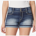 WallFlower Women's (Standard and Plus) Luscious Curvy 9-inch Mid-Rise Bermuda Shorts, Size 5