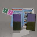 MAYtobe [2-Pack Privacy Screen Protector Designed for iPhone 11 and iPhone XR Anti-Blue Light Tempered Glass, Purple Anti-Spy, Eye Protection, Colorful Gradient