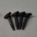 A-Premium Set of 4 Ignition Coil Pack Compatible with Toyota Corolla 2009-2010, Camry 2002-2011, RAV4 2001-2008, Highlander 2001-2007 & Pontiac Vibe 2009-2010 2.0L, 2.4L