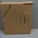 SENSARTE Nonstick Ceramic Frying Pan Skillet with Lid, 12.5 Inch Omelet Pan, Healthy Non Toxic Chefs Pan, Induction Compatible Egg Pan with Heat Resistant Handle, Free of Intentionally Added PFAS/PTFE