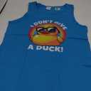 I Don't Give A Duck Lover Funny Duck Owner Rude I Love Duck Tank Top Size M