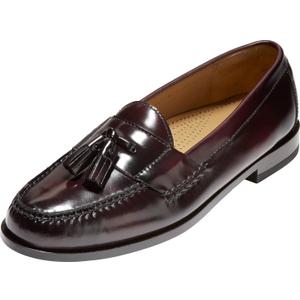 Cole Haan Men's Pinch Tassel Loafer (15, Burgundy)