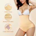 Women's Tummy Control Shapewear Panties Hi-Waist Body Shaper Underwear Slimming Briefs Compression Minimalist