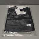 REORIA Womens Long Sleeve Shirts 2025 Fall Trendy Deep V Neck Slim Fit Basic Tops Casual Going Out Top Tee Blouse (Black, S)