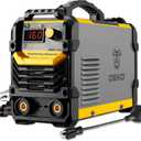DEKOPRO 110/220V MMA Welder,160A ARC Welder Machine IGBT Digital Display LCD Hot Start Welder with Electrode Holder,Work Clamp, Input Power Adapter Cable and Brush