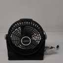 Lasko Breeze Machine Pivoting Floor/Table, 2-Speed, Black (507) Household Fans