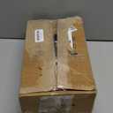 LMQNINE Modern Black Pendant Light Fixtures for Kitchen Island, Crystal Chandelier Lights Fixture, Adjustable Farmhouse Pendant Lighting for Dining Room Bedroom (Round 1-Light) (Round-6.29in)