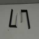 Hand Towel Holder, Strong Self Adhesive Hand Towel Ring, Thicken SUS304 Stainless Steel Hand Towel Bar/Rack, No Drilling Modern Hand Towel Hanger (Matte Black, 2 Pack 9 in)