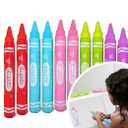 Crayola Scented Body Wash Pens, 10 Pack Washable Bath Paint in Assorted Colors, NonToxic for Toddlers and Kids Bathtime Fun