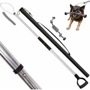 Adjustable 6092 Inch Animal Catch Pole Animal Control Pole for Dogs Cat Raccoon Wild Boar Fox Wolf Lizard Calf Alligator Wildlife & Farm Animals with Animal Toy and Storage Bag