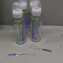 Dr. Brown's Anti-Colic Options+ Narrow Glass Baby Bottle with Level 1 Slow Flow Nipple, BPA-Free, 8 oz/250 mL, 0m+, 4-Pack 