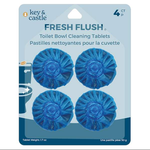 Fresh Flush Tiolet Bowl Cleaning Tablets 4Ct