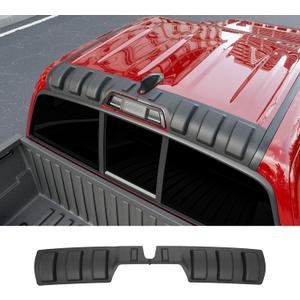 powoq Truck Cab Roof Protector Compatible with 20162023 Toyota Tacoma Rear Roof Protector Upgraded TPE Truck Cab Rear Spoiler Replacement for 20162023 Toyota Tacoma Accessories
