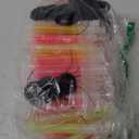 96 Ultra Bright Large Glow Sticks with 96 Black PE String, Multi Use Colorful 6 Inch Glowsticks for Parties, Camping, Emergency Glow Sticks For Blackout, Long-lasting Lighting Waterproof and