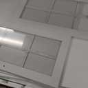  Bathroom Cabinet Over Toilet, Bathroom Storage Cabinet with Glass Doors and Adjustable Shelves, Over The Toilet Storage Cabinet, White And Brown, 