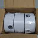 Universal Bullet Security Camera Junction Box Mount Bracket Plastic Rainproof Junction Box Mount Bracket for IP Camera Electric Enclosure, Indoor/Outdoor Wall Cable Junction Base Boxes (3 Pack)