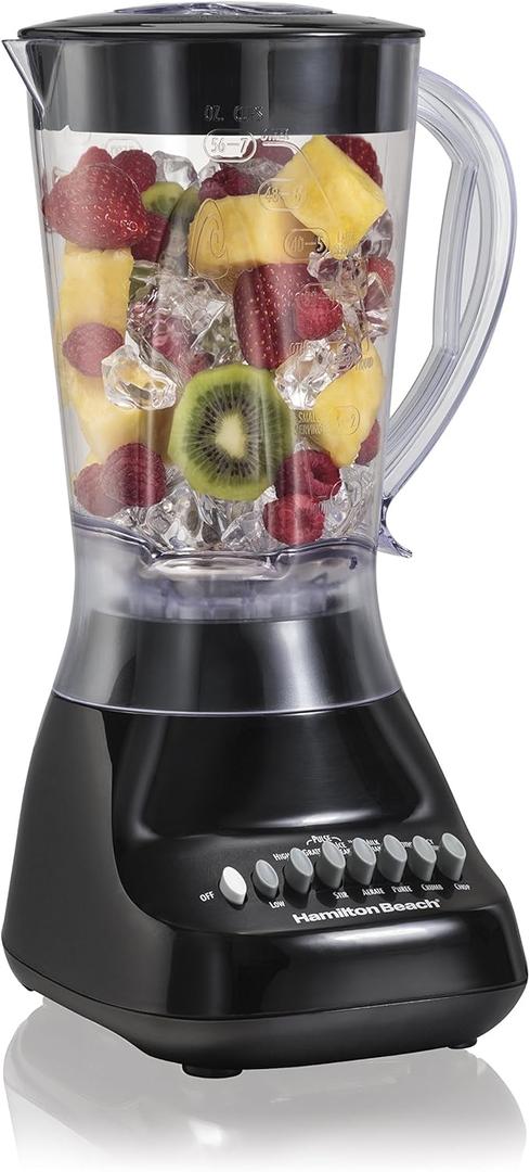 Hamilton Beach Smoothie 10-Speed Blender (black) (56 fluid ounces)
