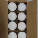 Small Unscented White Pillar Candles, 24 Hour 2x3 Inch Dripless Tapered Column Candles for Home Party Holidays, Set of 8