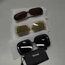 miyya Oversized Polarized Sunglasses Women, Trendy Retro Sun Glasses for Women 2025, Oversized Shades