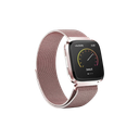 STAINLESS STEEL MESH BAND FOR USE WITH FITBIT VERSA ROSE GOLD - New