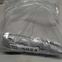 ChrisDowa 100% Blackout Curtains for Bedroom with Black Liner, 2 Thick Layers Total Blackout Thermal Insulated Grommet Window Curtains 72 Inch Length 2 Panels Set (Light Grey, 52 x 72 Inch)