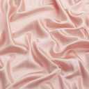 California King Silk Satin Fitted Sheet, Soft Deep Pocket Single Bottom Bed Sheets Sold Separately, Wrinkle Free, Non- Fading, Breathable, Fully Elasticized(Cal King Size, Blush)