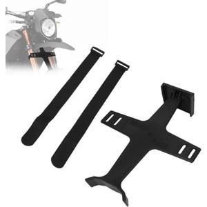 Universal Motorcycle Fork Saver,11.2 Inches Fork Support Brace Suspension Guard Protector with 2 Straps for Dirt Pit Bike Motocross Enduro Supermoto Black