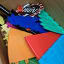 24 Inch Spinning Prize Wheel, Adjustable Game Wheel Spinner with Stand, Spin Wheel 14 Color Slots Fortune Spinner with Dry Erase Marker & Eraser for Carnival, Trade Show, Party Games