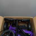 Economy Knee Scooter, Steerable Knee Walker, Foldable Knee Scooters for Foot Injuries Adult Best Crutches Alternative (Purple)