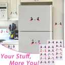 10 Sheet Colorful Cartoon Face Expression Stickers Assorted Funny Eyes Mouth Designs for Water Bottles Suitcases Notebooks DIY Crafts Party Supplies Decorations