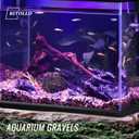 RITOLLO 6 lb Aquarium Gravel, 3/8 in Polished Fish Tank Rocks for Aquarium Decor, River Rocks for Indoor Plants Succulents, Decorative Stones for Outdoor Garden Decor (Mixed Color)