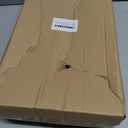 MyGift Baseball Cap Storage Holder Organizer Wall Mount, Hat Rack Shelf, Floating Shelf with 10 S-Hook Hanger, Entryway Shelf Tray, Urban Industrial Burnt Solid Wood and Black Metal