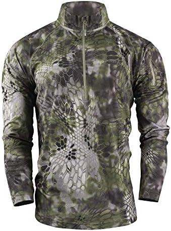 Kryptek Men's Standard ARMA TECH 1/2 Zip, Altitude, S