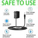 6V AC/DC Power Adapter Transformer for Breg Part # 10698 Power Adapter D0660 00660 10698 6VDC 600mA Class 2 Transformer 9.8ft Power Supply Cord Charger PSU