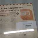 8 Pack Bubinga Plywood Sheets, 12 x 16 x 1/8 Inch, 3mm Plywood for Laser Cutting and Engraving, Thin Unfinished Wood Sheets Blanks for Architectural Models and DIY Crafts