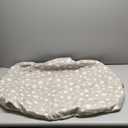 Waterproof Dog Bed Covers Replacement Washable Pet Hair Easy to Remove, Noiseless Quilted Puppy Pet Bed Cover Lovely Grey Star Print 27x36 Inches, for Dog/Cat, Cover Only
