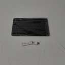 Ultra-Slim Bluetooth Keyboard Portable Mini Wireless Keyboard Rechargeable for Apple iPad iPhone Samsung Tablet Phone Smartphone iPad OS iOS Android (10 inch Black)