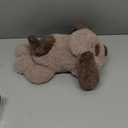 BEVERLYSHARK Beverly Shark Puppy Heartbeat Toy Dog Anxiety Relief Calming Aid Puppy Heartbeat Stuffed Animal Behavioral Training Sleep Aid Comfort Soother Plush Toy for Puppies Cats (Brown)