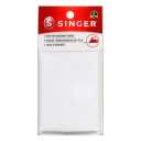 SINGER 00097 Iron-On Mending Fabric, Fabric Patch for Mending ClothesWhite, White